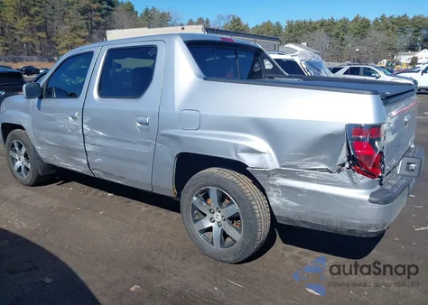 2014 Honda Ridgeline Se from USA, damaged, VIN 5FPYK1F66EB012653